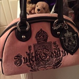 Pink juicy couture shoulder bag