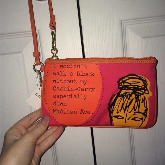 Brand new coach purse/ wristlet