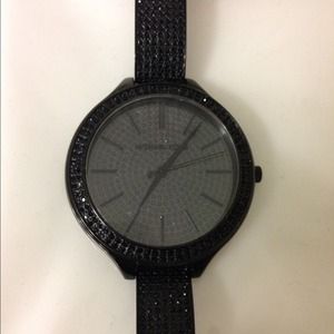 Michael Kors Black Glitz watch