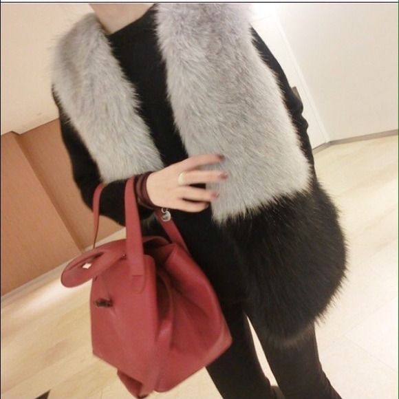 Brand New Faux fur vest
