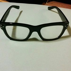 New gloss black glasses