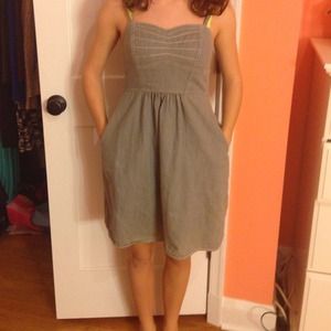 Grey blueish dress