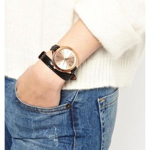 Michael Kors slim runway watch