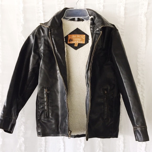 🚫SOLD🚫Sz S Rare Vintage Leather jacket