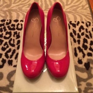 Jessica Simpson Red Pumps