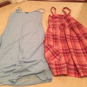 2 summer dresses