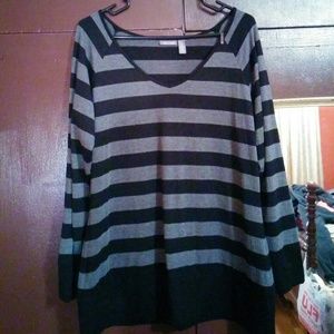 Black and grey shirt