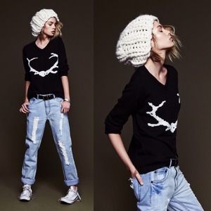 For Love and Lemons Sweaters - For Love & Lemons antler sweater For Love and Lemons Sweaters - For Love & Lemons antler sweater
