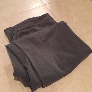 Gray dress pants