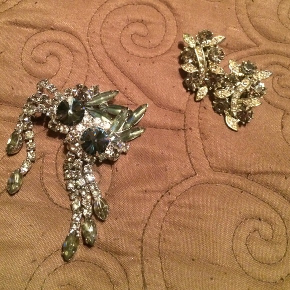 Antique Rhinestone Jewelry - Picture 3 of 4
