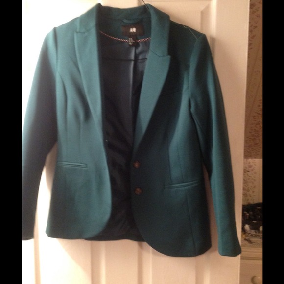 H&M Jackets & Blazers - Green blazer