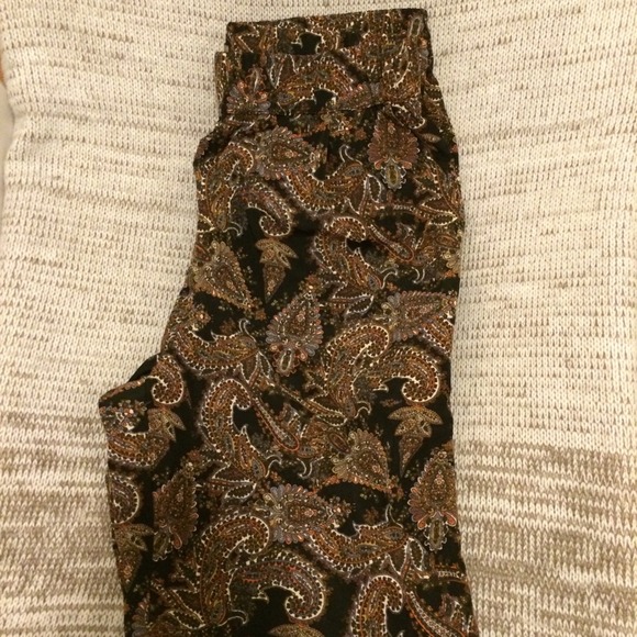 Paisley harem-like trouser