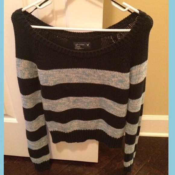 American eagle stripped sweater