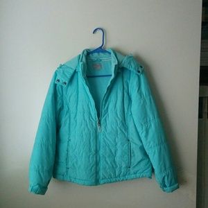 Sky blue jacket with fleece inside