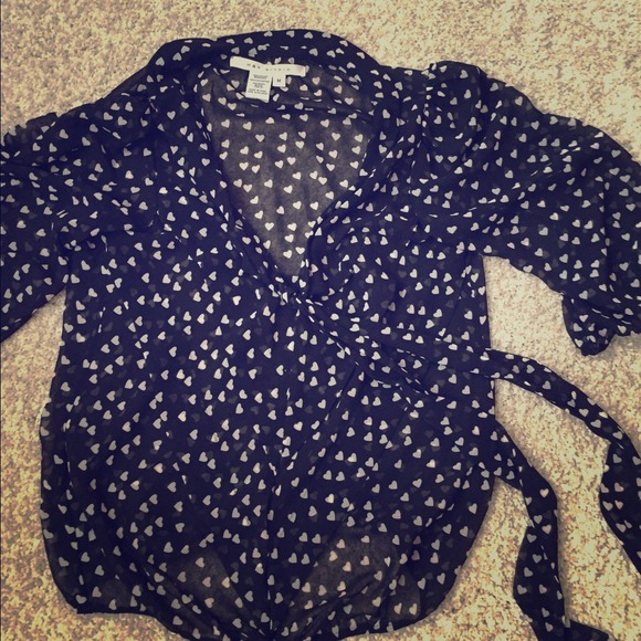 Beautiful heart print top