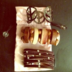 Bundle of 3 bracelets ! Unique bracelets!