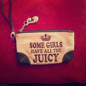 Juicy couture wristlet