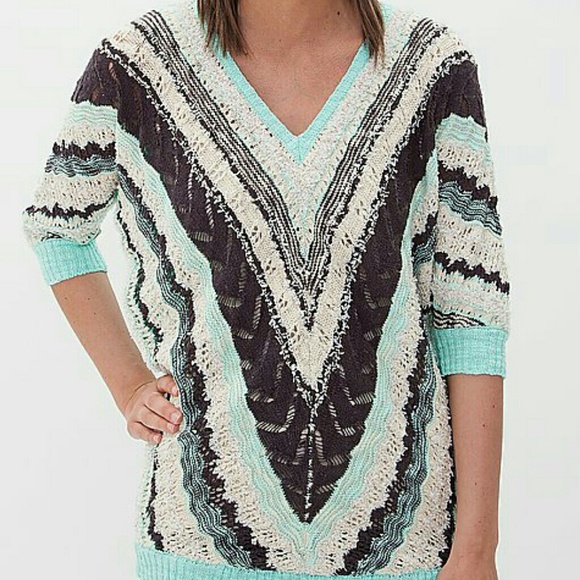 BKE by Buckle Open Weave Sweater