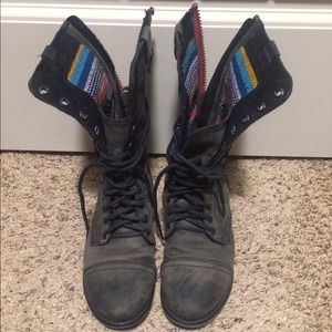 Steve Madden Camarro Combat Boots