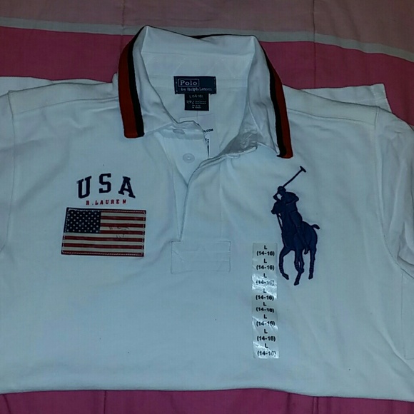 Ralpha Lauren collar shirt