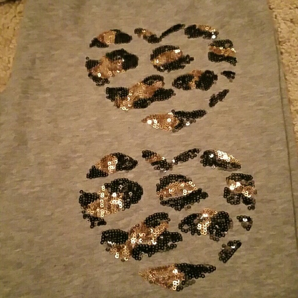 PINK Victorias Secret leopard sweatpant