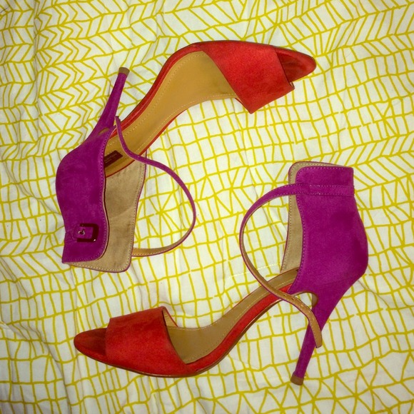 For Sale. Zara Colorblock Sandals. 😍🙌🙌😍 Sz 41