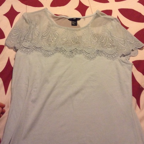 blue blouse