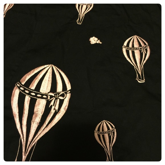 SOLD Elevenses Hot Air Balloon Up & Away Dress - Picture 3 of 4