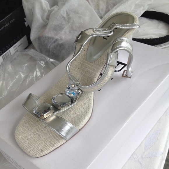 Brand New silver shoes