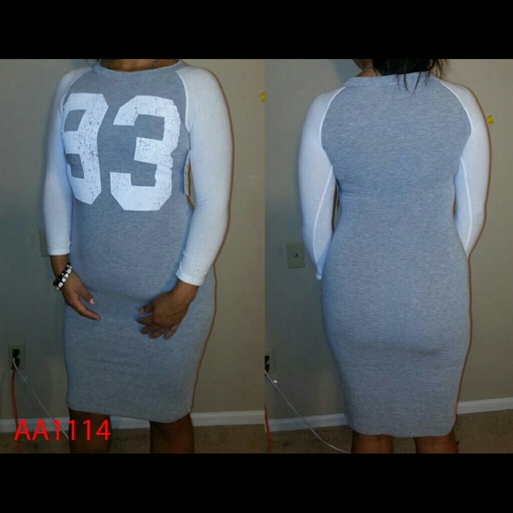 Varsity 1 piece dress
