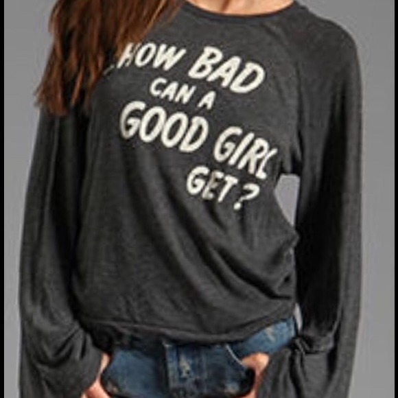 Wildfox How Bad Can She Get Top