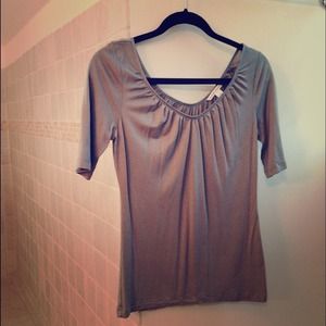 Gray Banana Republic top