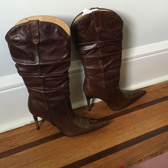 Steve Madden High Heeled cowboy boots