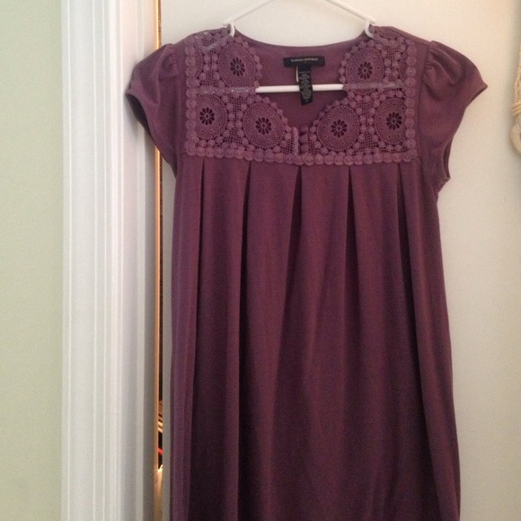 Banana republic purple dress - Picture 2 of 3