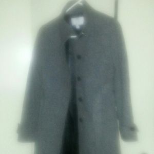 Old navy grey wool coat
