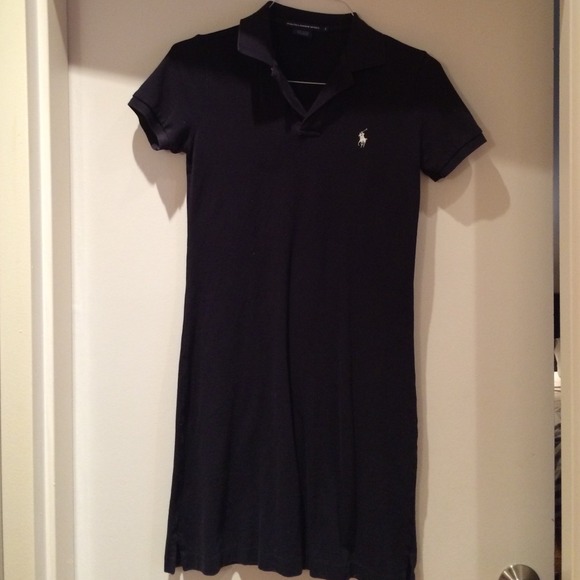 Ralph Lauren polo dress. Navy.