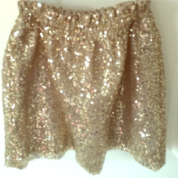 JCrew sequin skirt