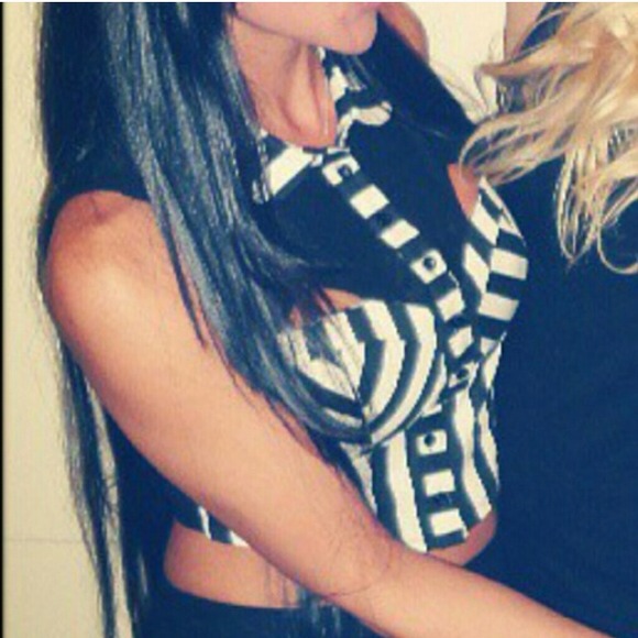 Striped Crop Top