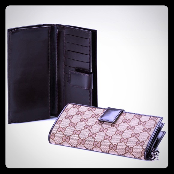 AUTHENTIC✨ Gucci GG Continental Wallet