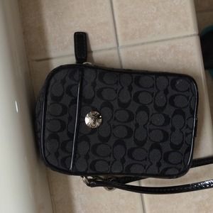 Coach wristlet/case