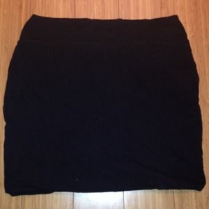 Forever 21 Black Fitted Mini Skirt