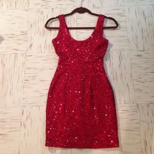 **SOLD** STARLIGHT SEQUIN TANK DRESS