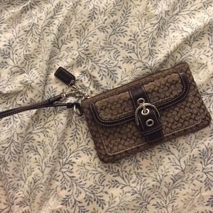 Coach wristlet
