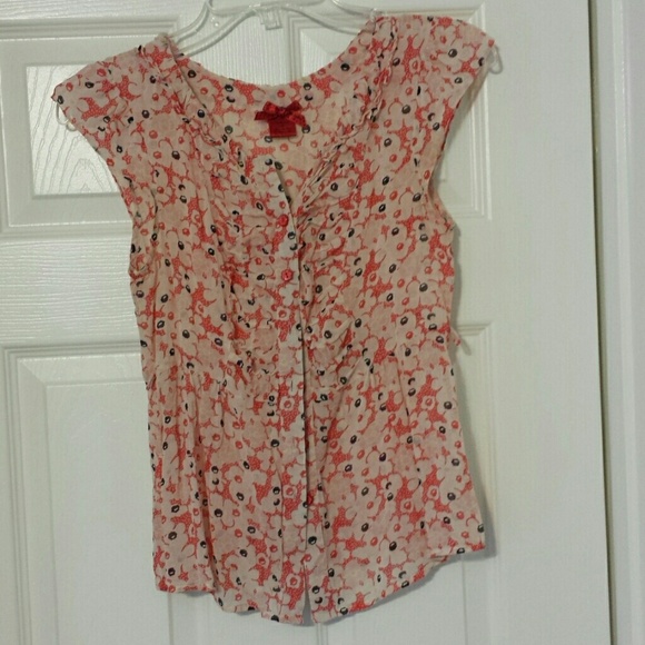 *Sold* Sleeveless Sheer Top