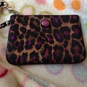 Coach wristlet
