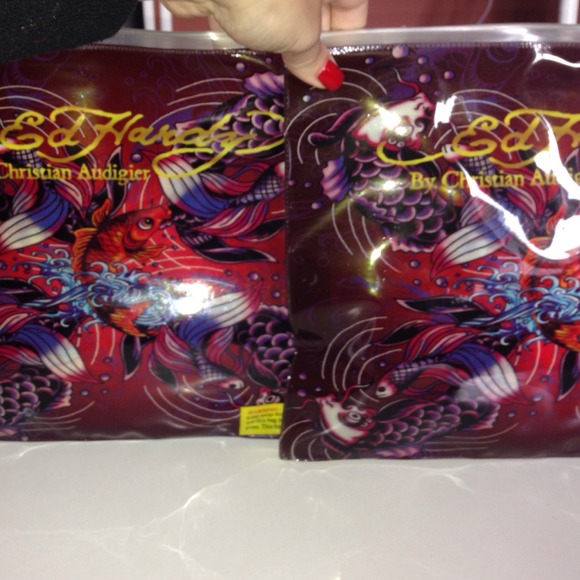 * 2 NWT Ed hardy scarves *