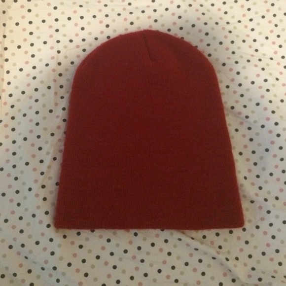 Red beanie