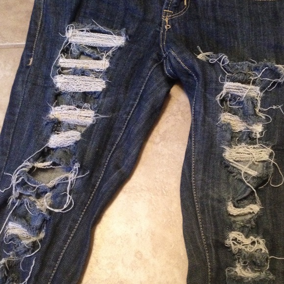 Forever 21 Ripped Jeans - Picture 2 of 2