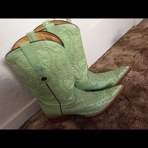 Men cowboy boots one of a kind!