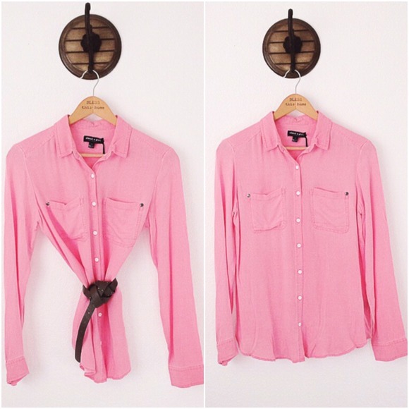 NWT Melon Button Top - Picture 1 of 4